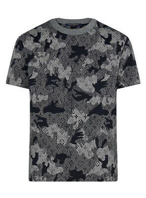 louis vuitton camo jacquard t shirt|Jacquard Cotton T.